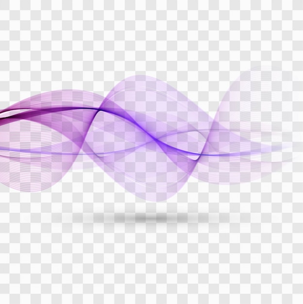 Free vector abstract background with a violet wave