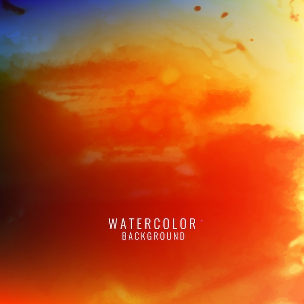 Abstract background with watercolor effect