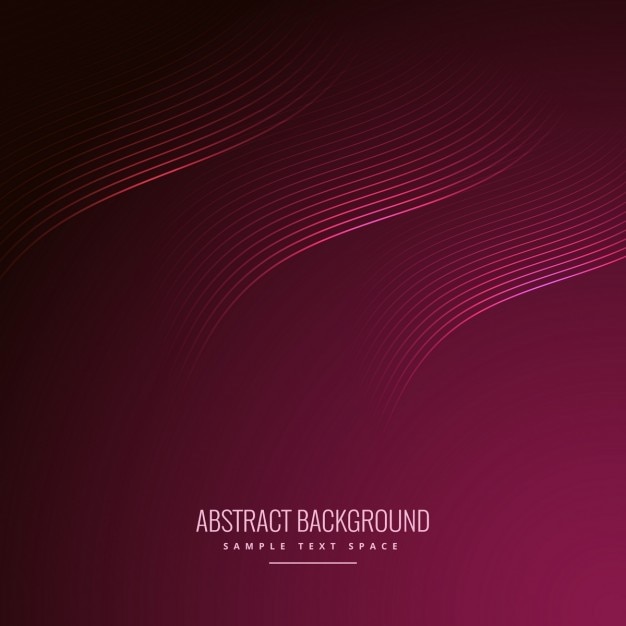 Free vector abstract background with wave lines