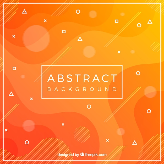 Free Vector abstract background with waves and colors