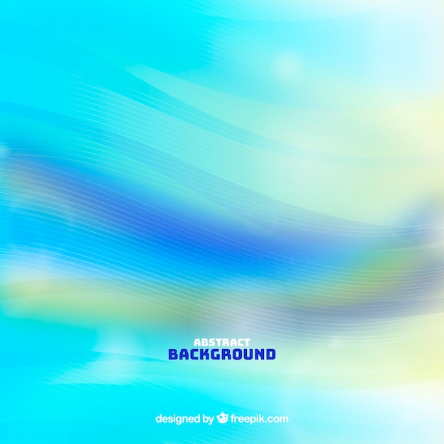 Free vector abstract background with waves