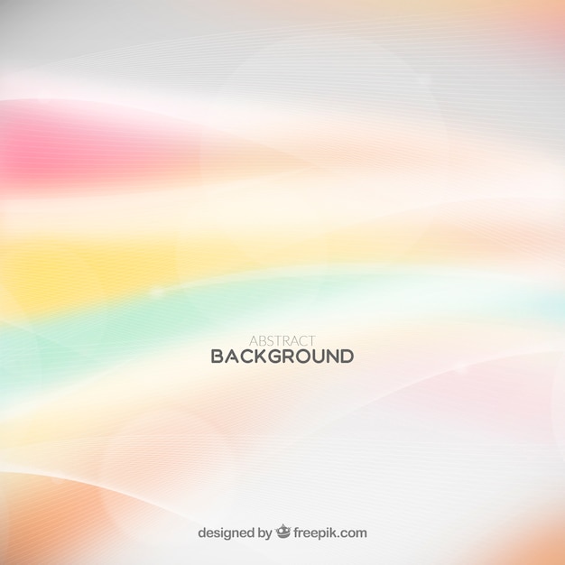 Free vector abstract background with waves