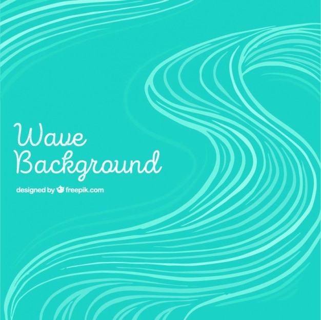 Free vector abstract background with wavy lines