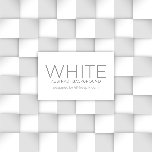 Abstract background with white color