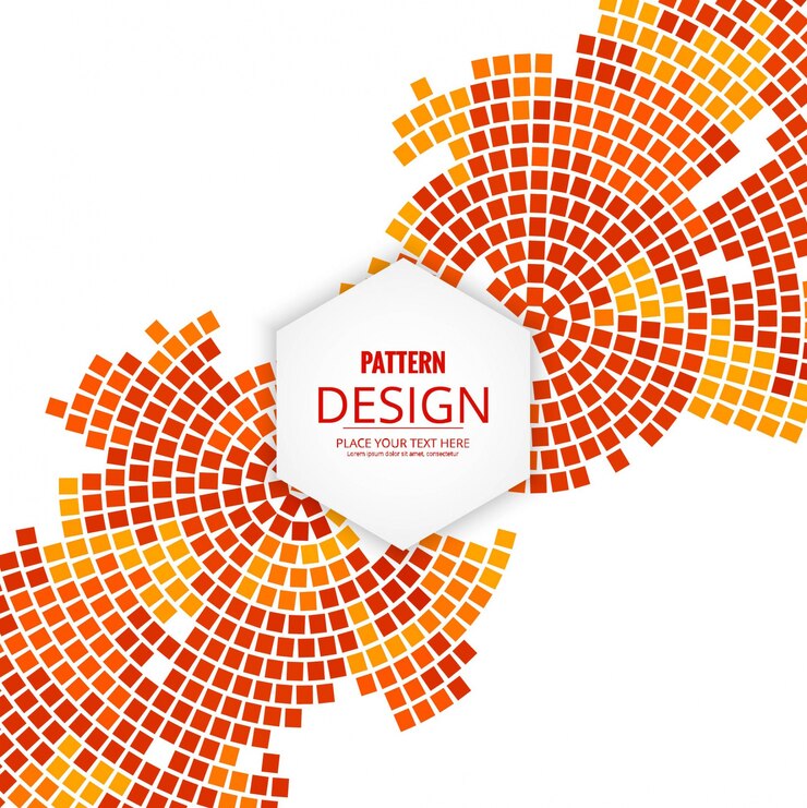 Free Vector abstract background with yellow and red dots