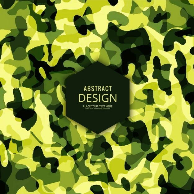 Vettore gratuito camouflage sfondo moderno