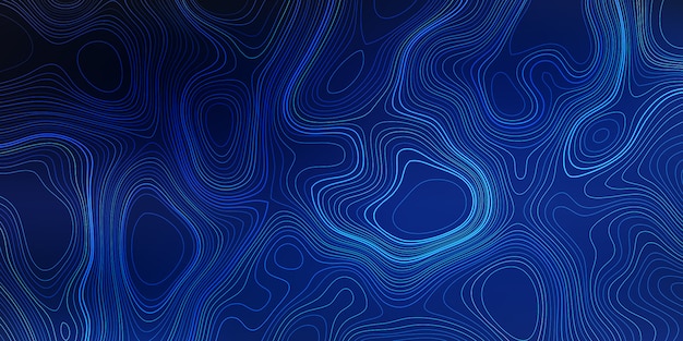 Abstract banner background with an abstract topography design