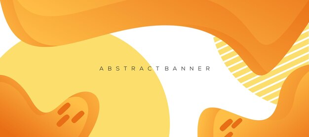 Abstract banner modern background gradient color design