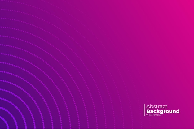 Free vector abstract banner with gradient background