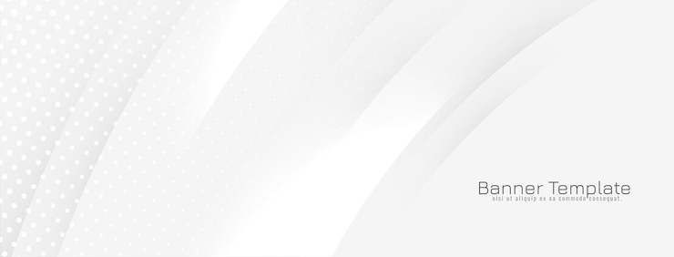 Free Vector abstract banner with shiny wavy lines 