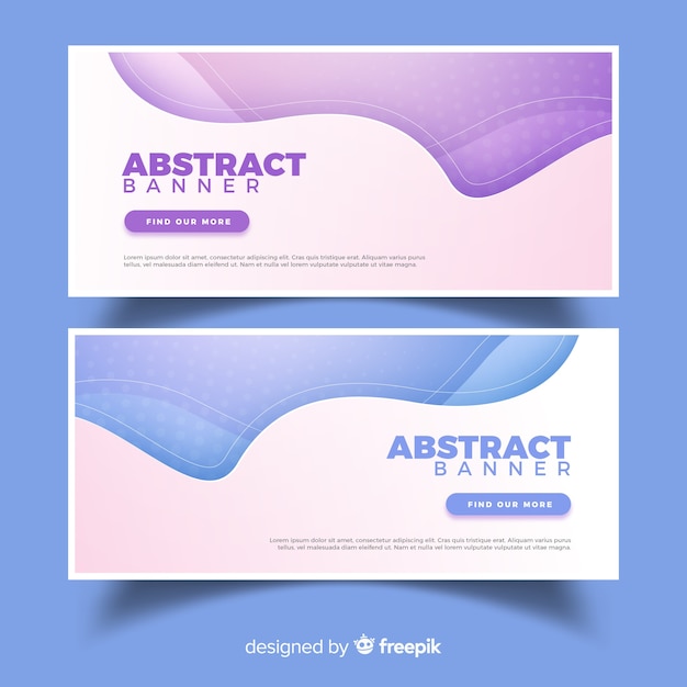 Abstract banner