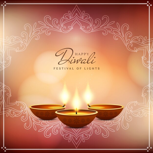 Abstract beautiful Happy Diwali festival background