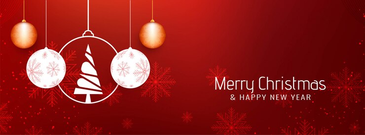 मुफ़्त वेक्टर abstract beautiful merry christmas banner template