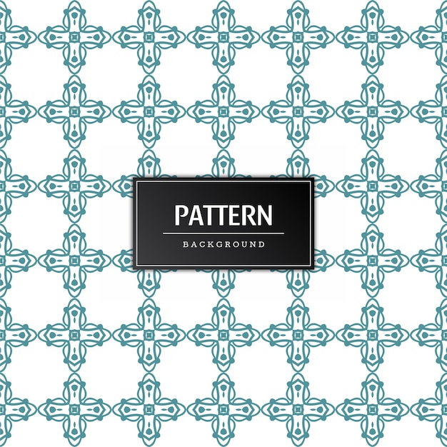 Free vector abstract beautiful pattern design decorative background design