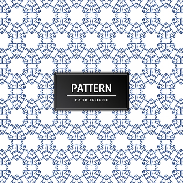 Free vector abstract beautiful seamless pattern background