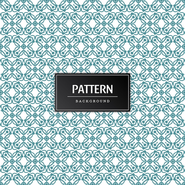 Free vector abstract beautiful seamless pattern decorative