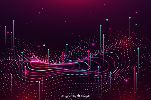 Abstract big data concept background