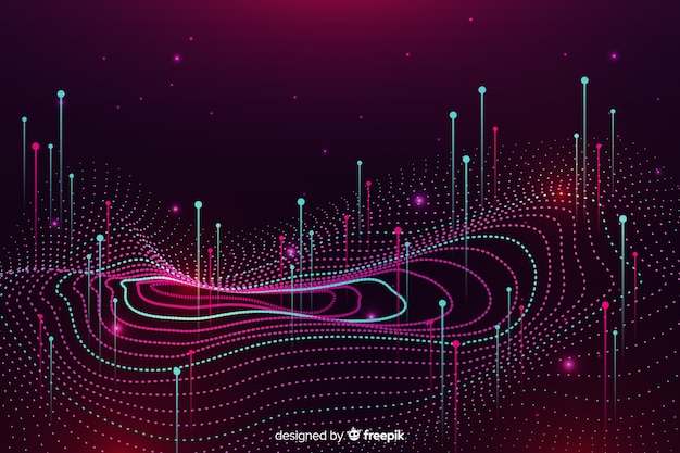 Abstract big data concept background