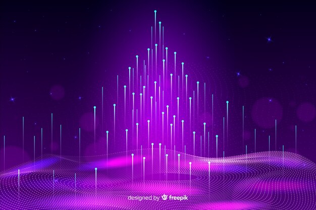 Abstract big data concept background