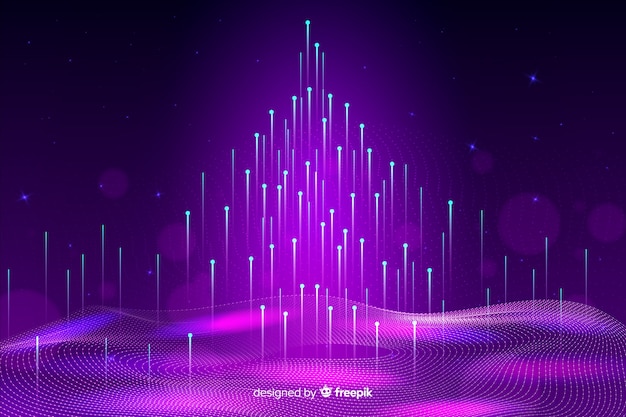 Abstract big data concept background