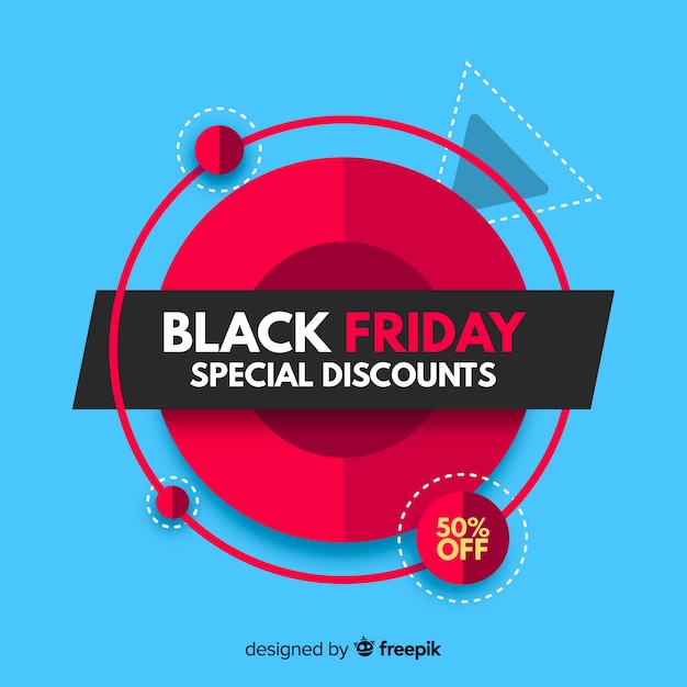 Abstract black friday sale background