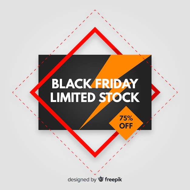 Abstract black friday sale background