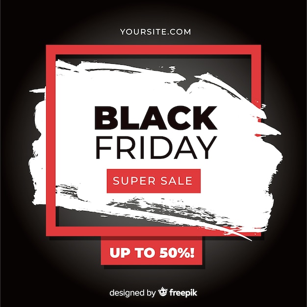 Abstract black friday sale background