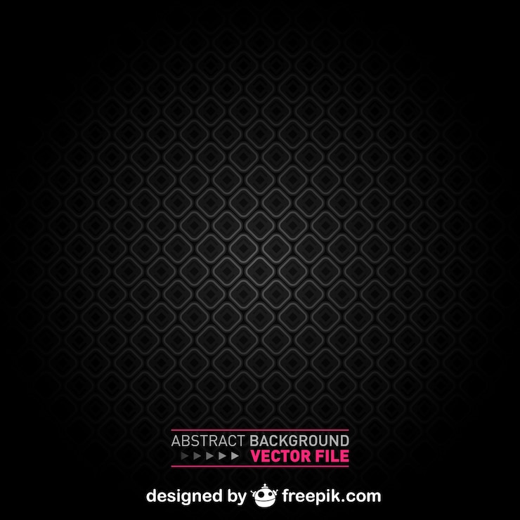 Free Vector abstract black geometric background