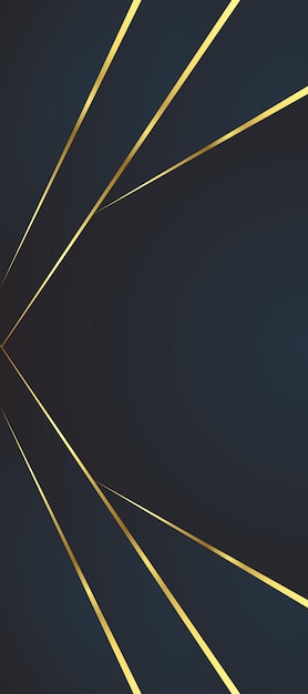 Abstract Black and Gold Luxury Background
