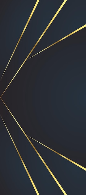 Abstract Black and Gold Luxury Background