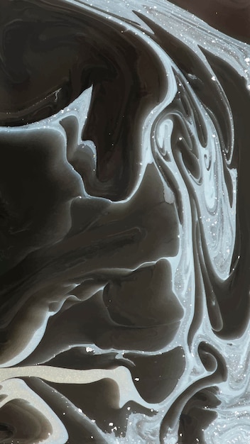 Бесплатное векторное изображение Абстрактный черный акварель телефон фон вектор