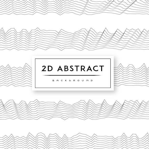 Free vector abstract black and white background pattern
