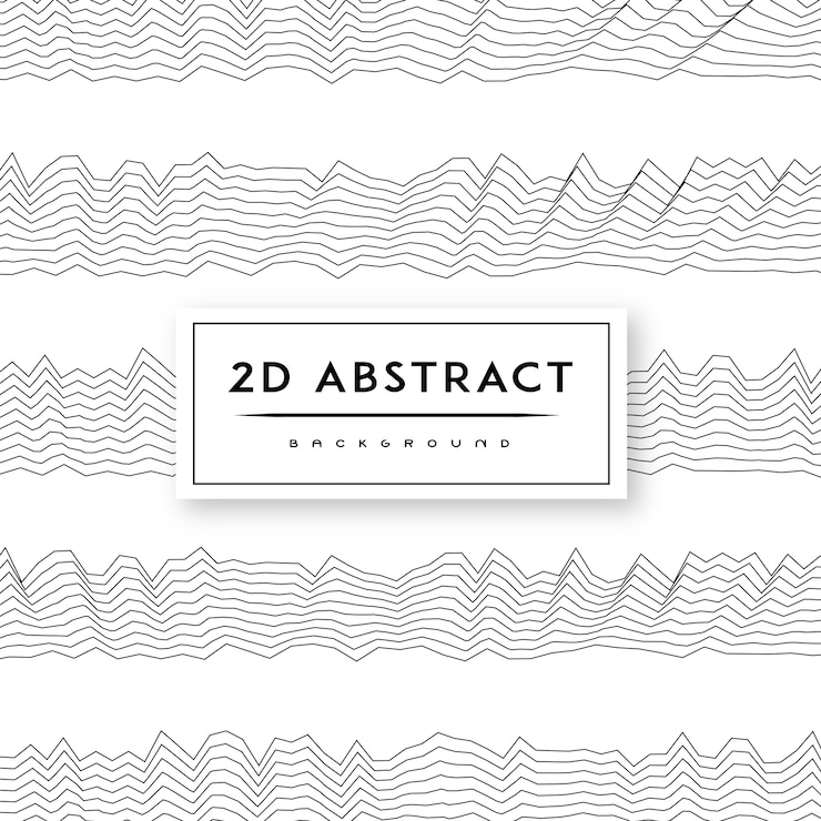 Free Vector abstract black and white background pattern