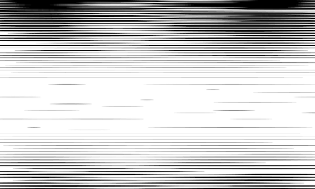 Free vector abstract black and white comics speed lines background