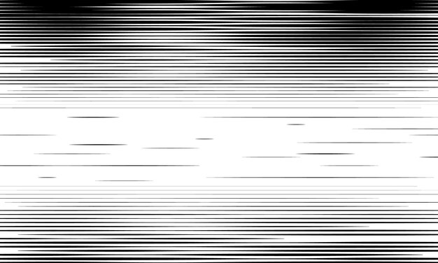 Abstract black and white comics Speed lines background