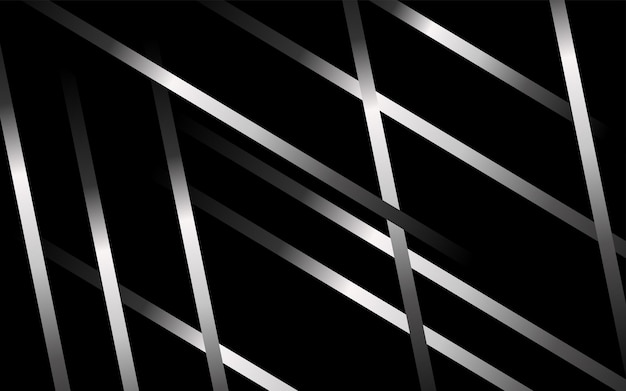 Abstract black and white gradient backgroud modern design