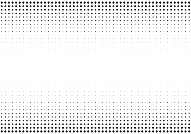 Abstract black and white halftone background