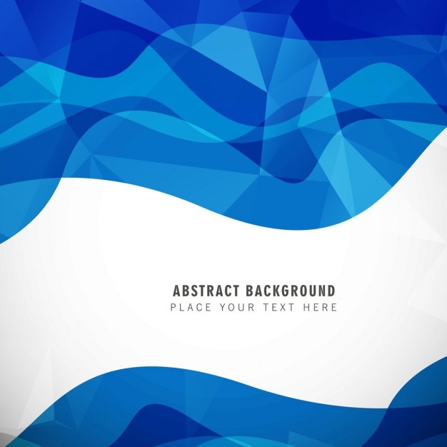 Free vector abstract blue background