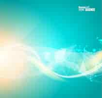 Free vector abstract blue background