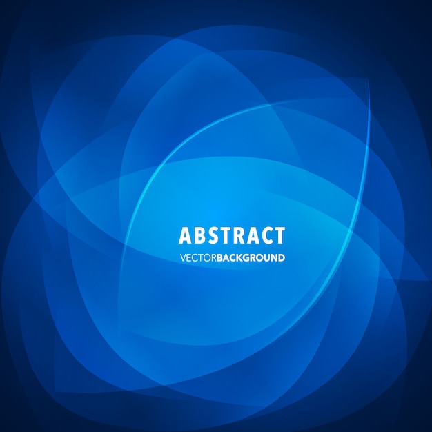 Бесплатное векторное изображение Абстрактный синий фон