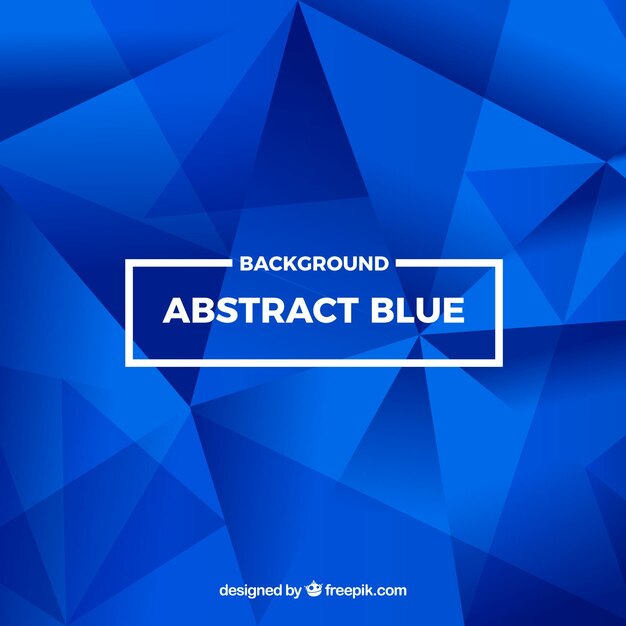 Abstract blue background