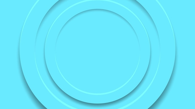 Abstract blue circle background