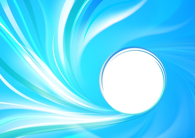 Free vector abstract blue cover