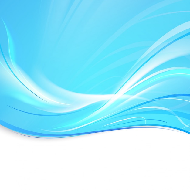 Бесплатное векторное изображение Абстрактная синяя крышка