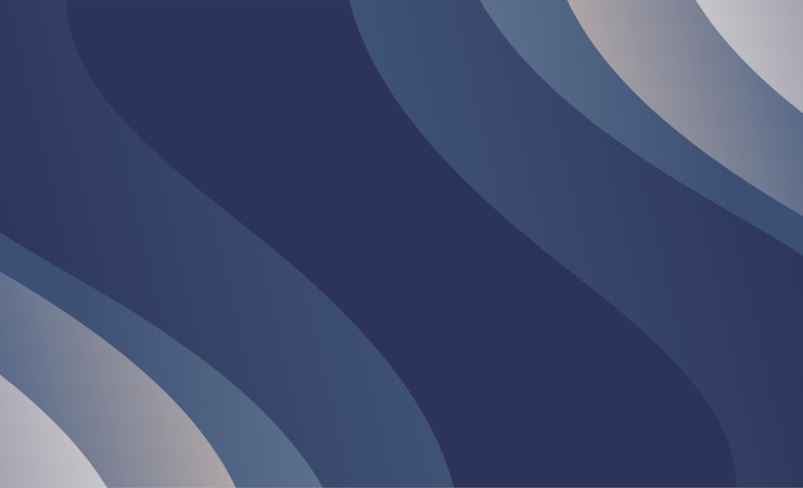 Free Vector abstract blue curves background