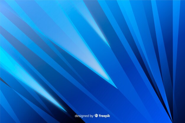 Abstract blue diagonal shapes background