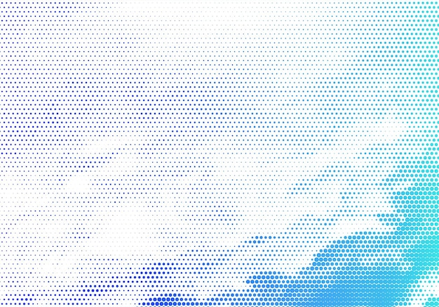 Free vector abstract blue dotted texture background