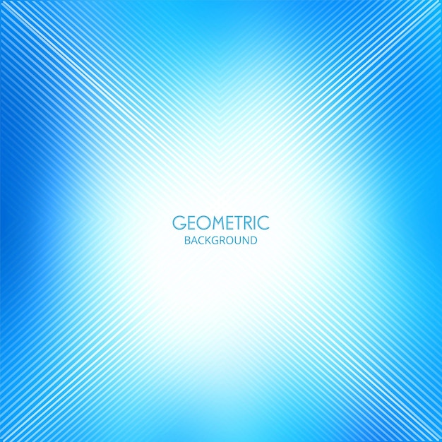 Abstract blue geometric lines background