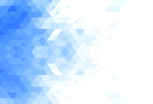 Free vector abstract blue geometric shapes background