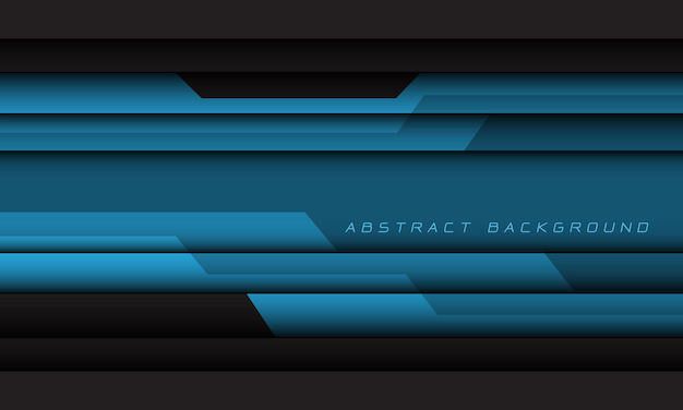 추상 파란색 회색 다각형 기하학적 그림자 디자인 현대 기술 미래 배경 벡터